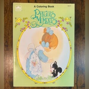 Vintage Precious Moments Coloring Book